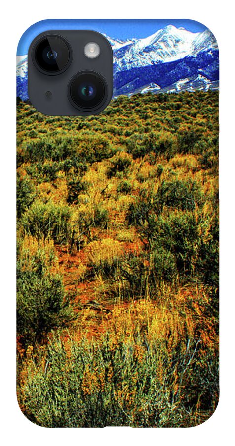 Colorado iPhone 14 Case featuring the photograph Sierra Blanca by Roger Passman