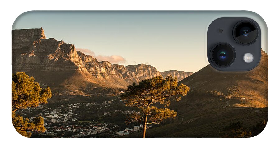 Table Mountain iPhone 14 Case featuring the photograph Signal Hill by Claudio Maioli