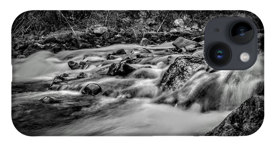 Stream iPhone 14 Case featuring the photograph Silky Stream by Michael Brungardt