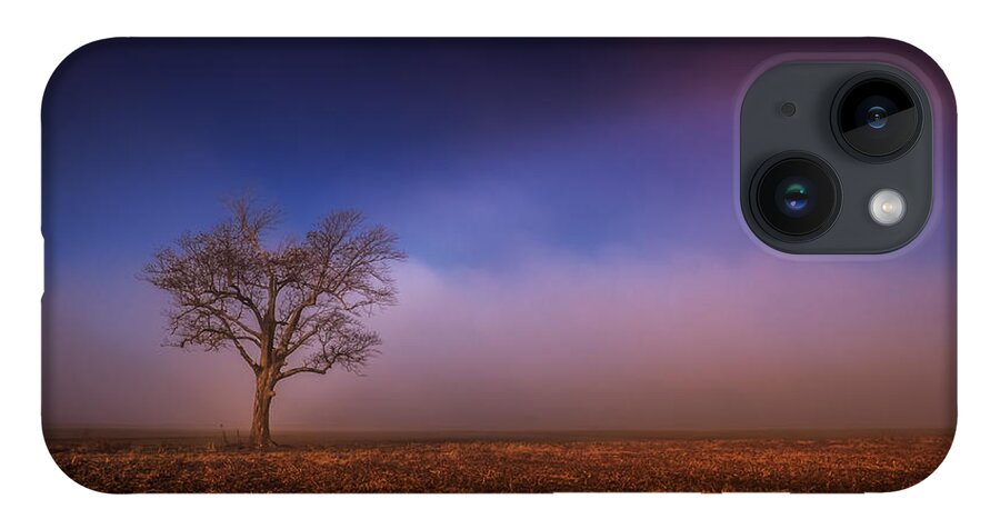Farm iPhone Case featuring the photograph Single Tree in the Mississippi Delta by T Lowry Wilson