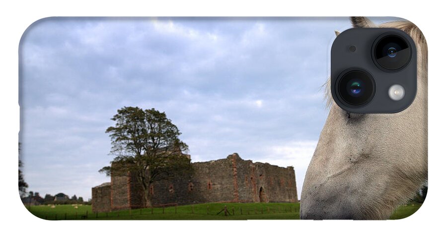 Castle iPhone 14 Case featuring the photograph Skipness Castle by Doug Gibbons