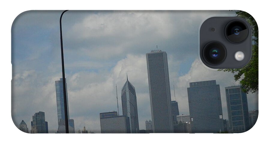 Clouds iPhone 14 Case featuring the photograph Skyline by Michelle Hoffmann