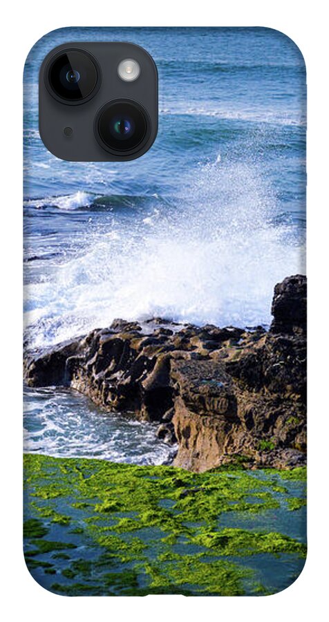 Sligo iPhone Case featuring the photograph Sligo Bay Crashing Waves by Lisa Blake