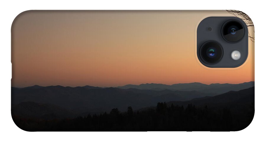 Nunweiler iPhone 14 Case featuring the photograph Smoky Mountain Sunset by Nunweiler Photography