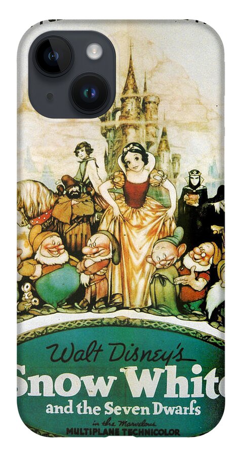 Snow White And The Seven Dwarfs iPhone Case featuring the photograph Snow White and the Seven Dwarfs by Georgia Fowler
