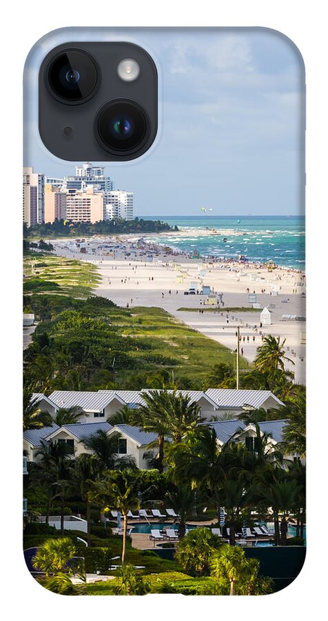 Architecture iPhone 14 Case featuring the photograph South Beach Late Afternoon by Ed Gleichman