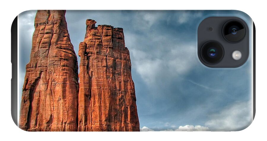 Spider Rock iPhone Case featuring the photograph Spider Rock by Farol Tomson