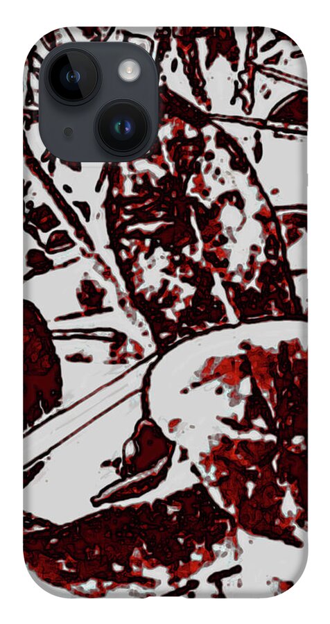 Spirit Of Leaves iPhone 14 Case featuring the photograph Spirit of Leaves by Gina O'Brien