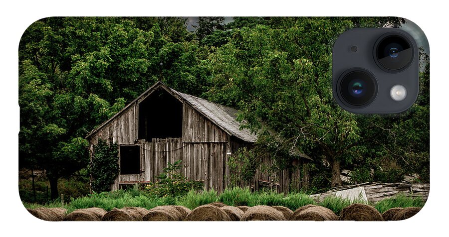Spooky iPhone 14 Case featuring the photograph Spooky barn by Sam Rino