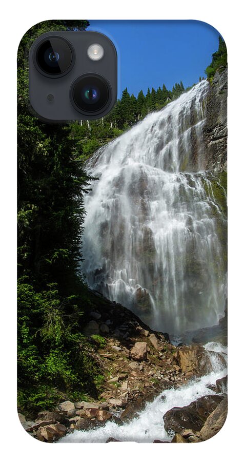 Majestic iPhone Case featuring the photograph Spray Falls by Pelo Blanco Photo