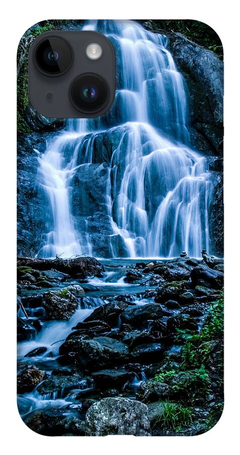 Granville iPhone Case featuring the photograph Spring at Moss Glen falls by Jeff Folger