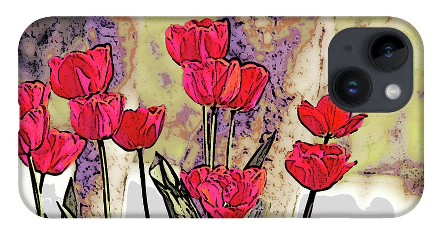 Tulips iPhone 14 Case featuring the photograph Spring Tulips by April Burton