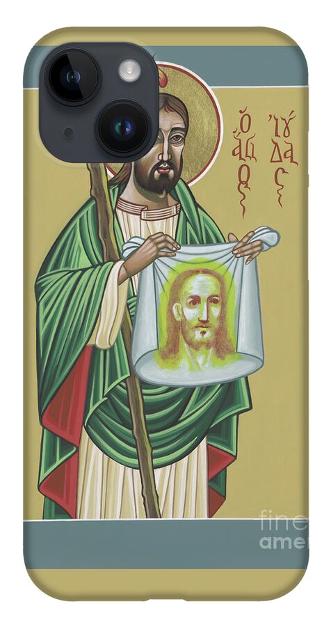 St Jude Patron Of The Impossible iPhone 14 Case featuring the painting St Jude Patron of the Impossible 287 by William Hart McNichols