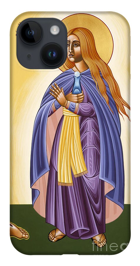 St Mary Magdalen Equal To The Apostles iPhone Case featuring the painting St Mary Magdalen Equal to the Apostles 116 by William Hart McNichols