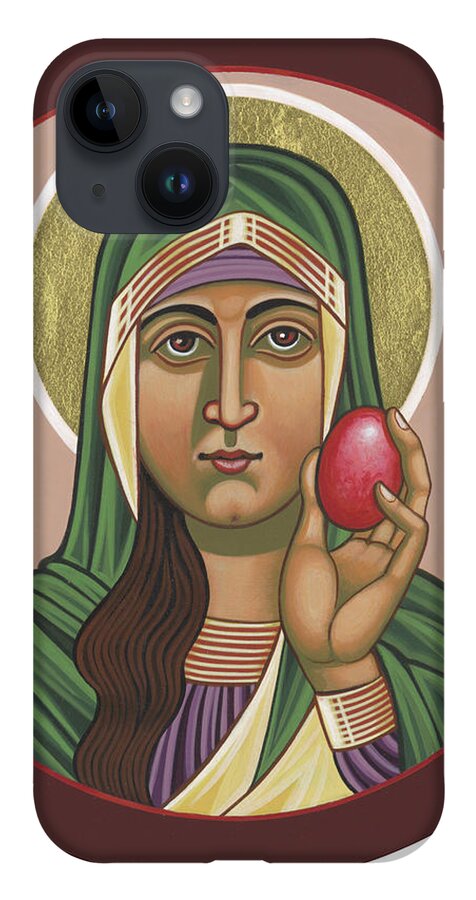 St Mary Magdalen Preaches To Pontius Pilate iPhone 14 Case featuring the painting St Mary Magdalen Preaches to Pontius Pilate 292 by William Hart McNichols