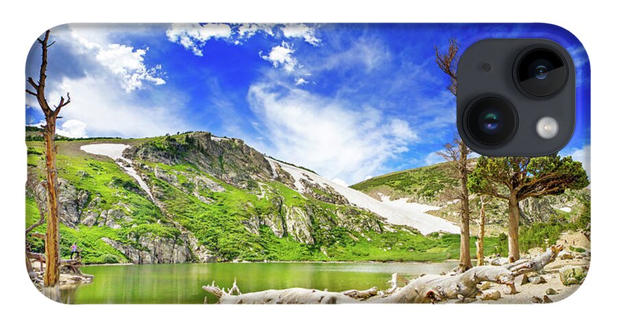 Colorado iPhone 14 Case featuring the photograph St. Mary's Glacier by Mark Andrew Thomas