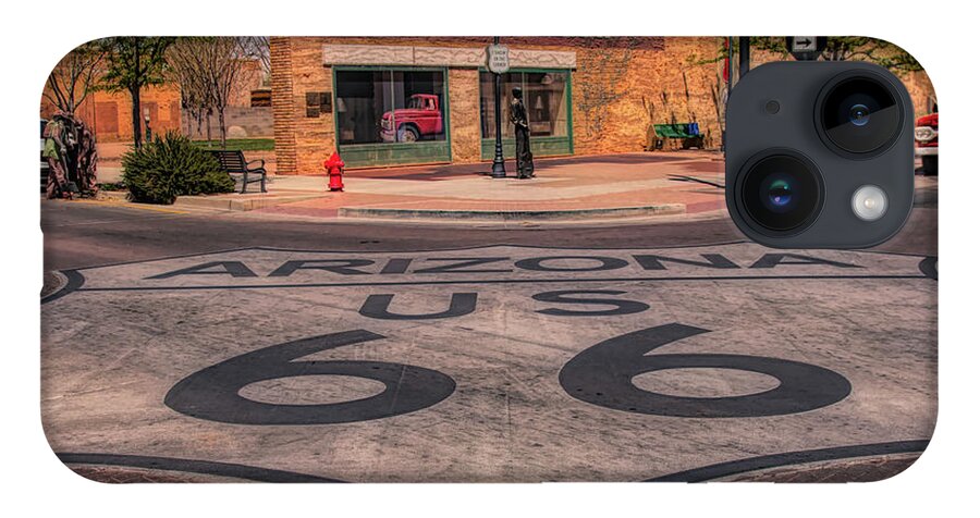 Winslow Arizona iPhone Case featuring the photograph Standin on the corner by Jeff Folger