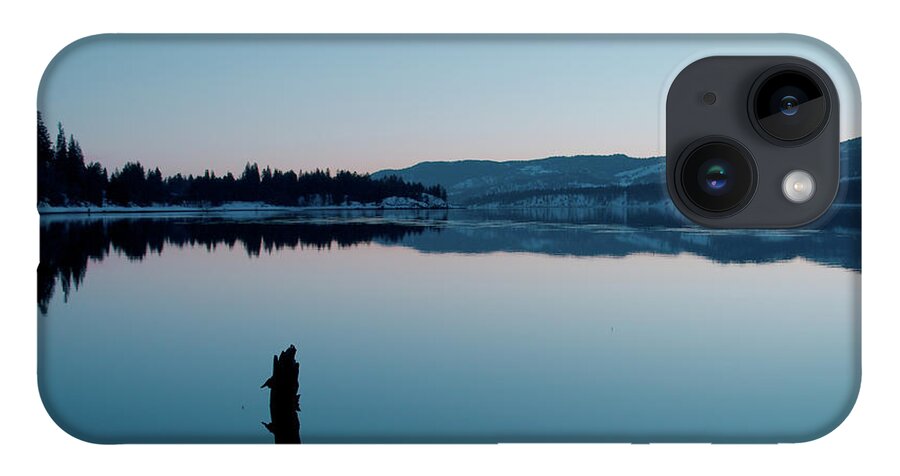 Colville iPhone 14 Case featuring the photograph Still Blue by Troy Stapek