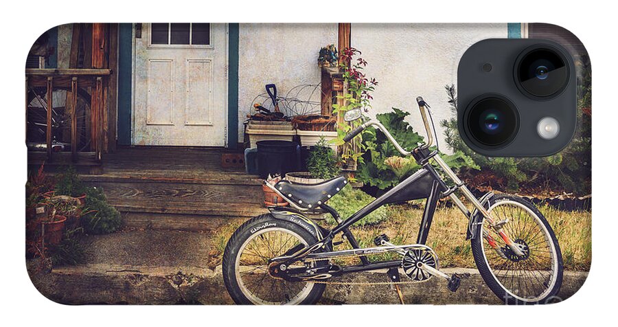 Livingston iPhone 14 Case featuring the photograph Sting Ray Bicycle by Craig J Satterlee