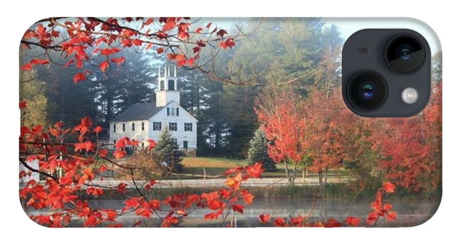 New England iPhone Case featuring the photograph Sunday Morning by Carolyn Mickulas