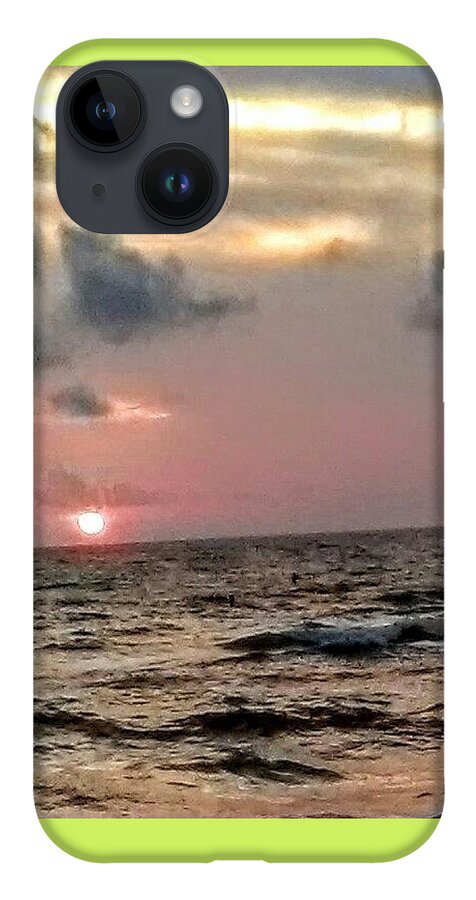 Clearwater iPhone 14 Case featuring the photograph Sundown by Suzanne Berthier