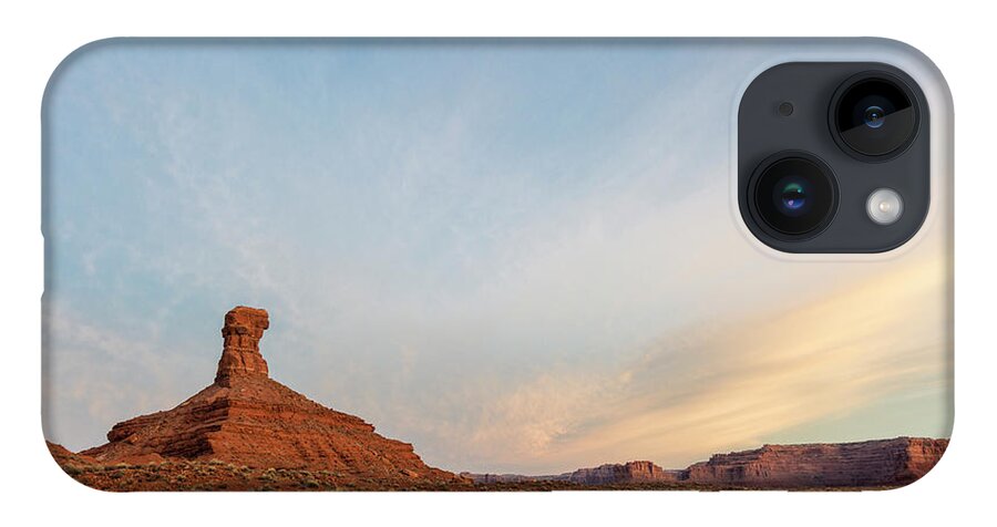 Pinnacle iPhone 14 Case featuring the photograph Sunrise In The Canyonlands by Denise Bush