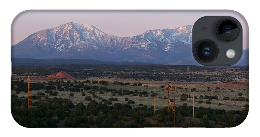 Spanish Peaks iPhone 14 Case featuring the photograph Sunrise on the Spanish Peaks by Aaron Spong