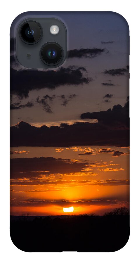 Sunset iPhone 14 Case featuring the photograph Sunset by Holly Ross