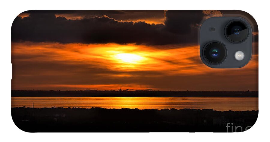 Sunset iPhone 14 Case featuring the photograph Sunset of Tampa Bay by Jason Ludwig Photography