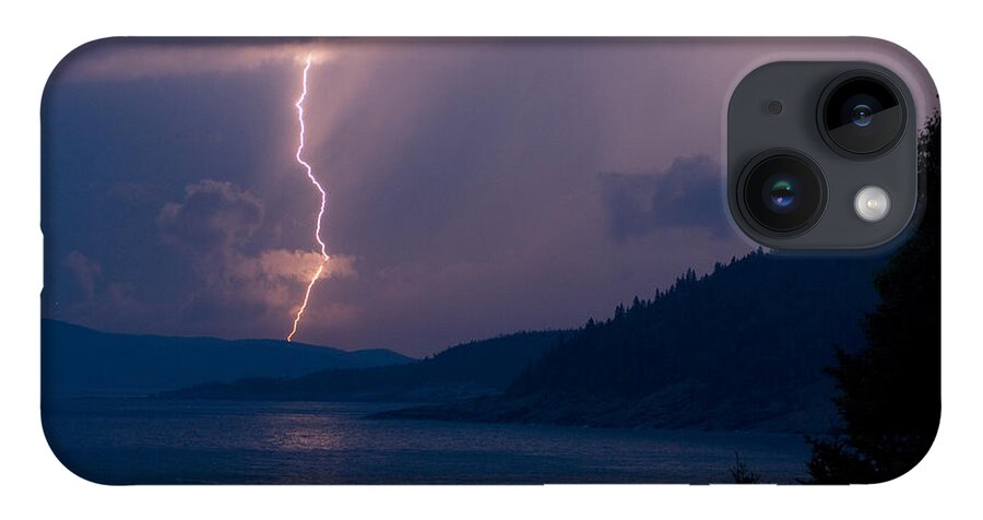Lake Superior iPhone Case featuring the photograph Superior Lightning   by Doug Gibbons