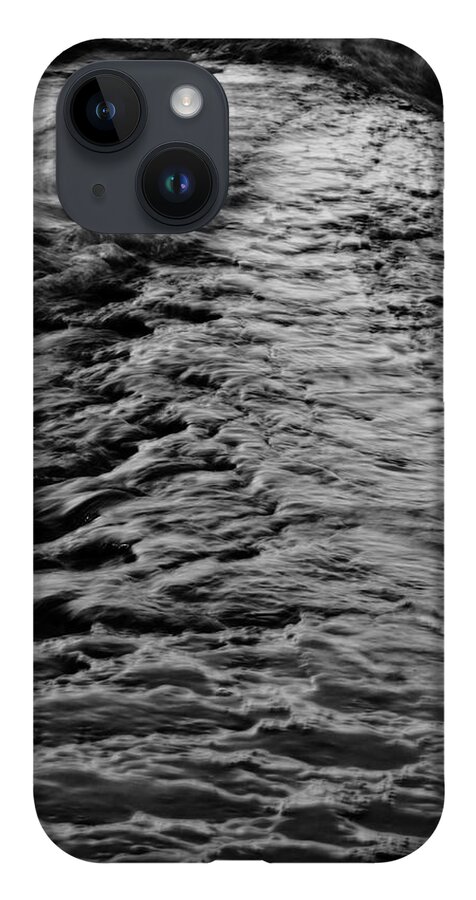 B&w iPhone 14 Case featuring the photograph Swell And Eddie by Kreddible Trout