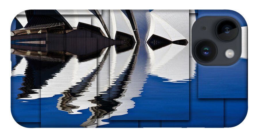 Sydney Opera House iPhone Case featuring the photograph Sydney Opera House collage by Sheila Smart Fine Art Photography