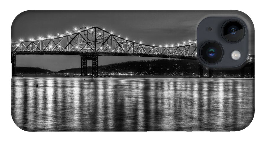 Clarence Holmes iPhone 14 Case featuring the photograph Tappan Zee Bridge Twilight III by Clarence Holmes