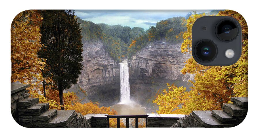 Taughannock iPhone 14 Case featuring the photograph Taughannock in Autumn by Jessica Jenney