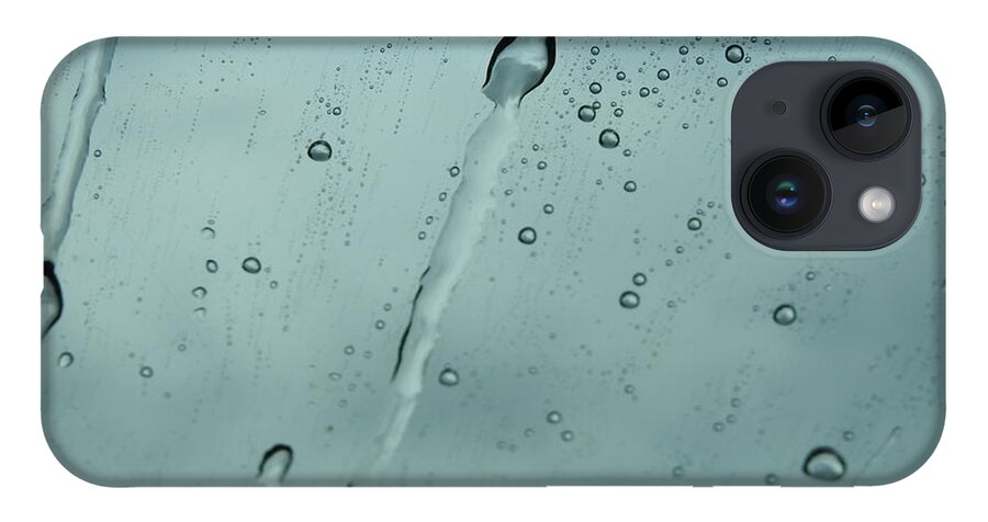 Weather iPhone Case featuring the photograph Teardrops of Rain by Jan Gelders