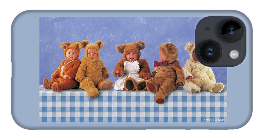 Picnic iPhone 14 Case featuring the photograph Teddy Bears Picnic by Anne Geddes