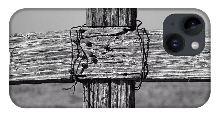 Cross iPhone Case featuring the photograph Terlingua by Gia Marie Houck