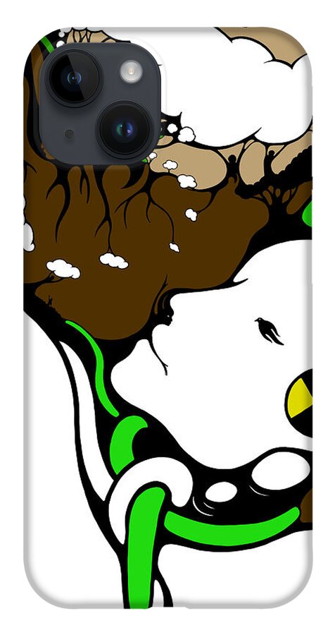 Female iPhone 14 Case featuring the digital art Test Dummies by Craig Tilley