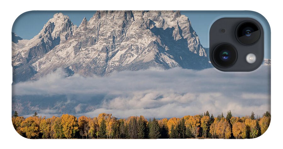 Horses iPhone 14 Case featuring the photograph Teton Horses by Wesley Aston