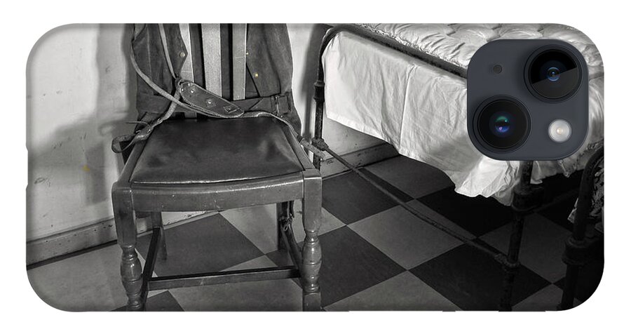 The Art Of Welfare iPhone Case featuring the photograph The Art of Welfare. Bed chair. by Elena Perelman
