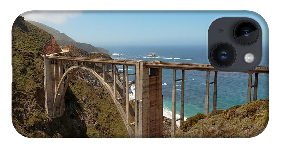 Bixby Bridge iPhone 14 Case featuring the photograph The Bixby Bridge by Susan Rissi Tregoning