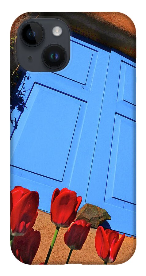 Blue iPhone 14 Case featuring the photograph The Blue Above by Ted Keller