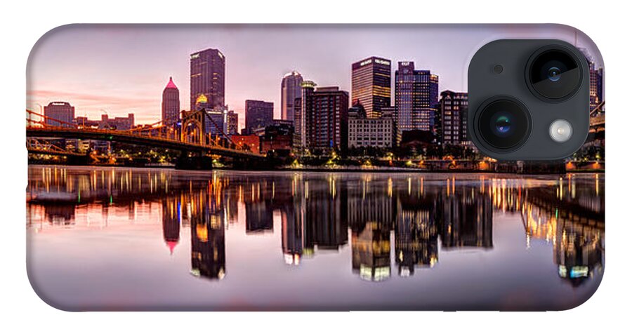 Pittsburgh iPhone 14 Case featuring the photograph The City of Bridges by Matt Hammerstein