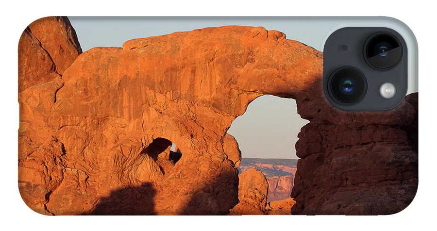 Utah Landscape iPhone 14 Case featuring the photograph The Elephant's Trunk by Jim Garrison