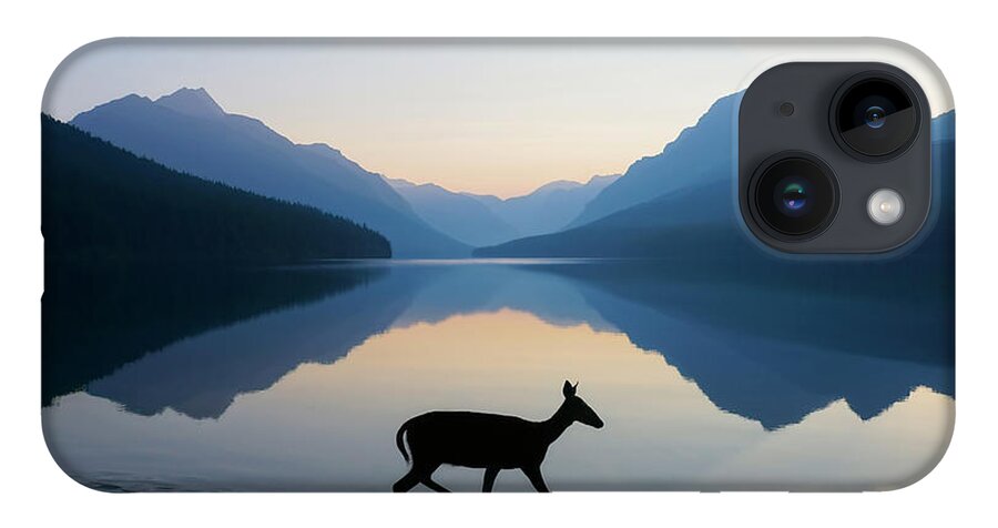 Glacier National Park iPhone 14 Case featuring the photograph The Grace of Wild Things by Dustin LeFevre