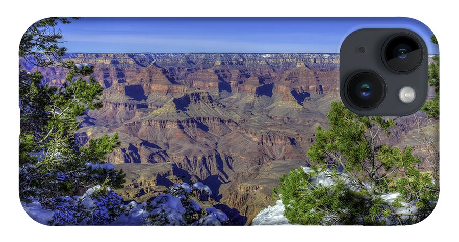 Landscape iPhone 14 Case featuring the photograph The Grand Canyon by Harry B Brown