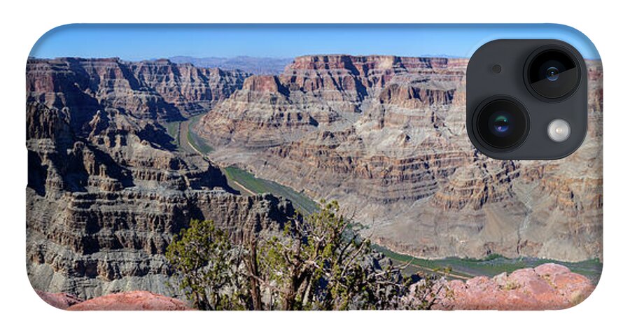 Grand Canyon iPhone 14 Case featuring the photograph The Grand Canyon Panorama by Andy Myatt