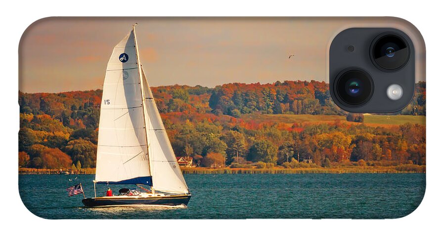 Boat iPhone 14 Case featuring the photograph The Last Hoorah by Susan Rissi Tregoning