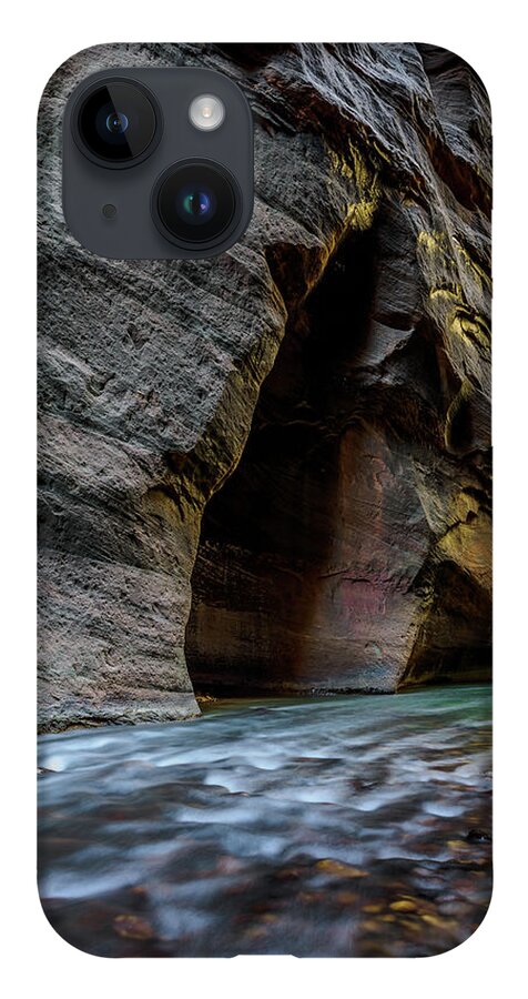 Landscape iPhone 14 Case featuring the photograph Zion Narrows by Chuck Jason