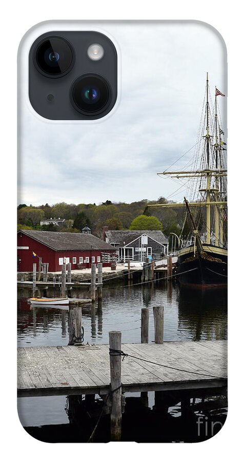 Sea iPhone 14 Case featuring the photograph The New England Landscape by Leslie M Browning